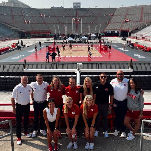 CSAL Alumna Helps Coordinate Historic Volleyball Game